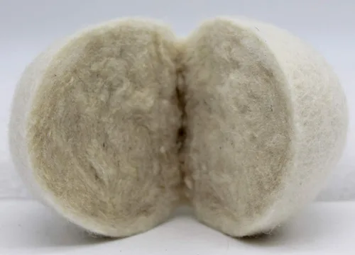 Vista 6 de Wooland Wholesale Bulk Laundry XL Premium - Pelotas secadoras de lana 100% de lana orgánica de Nueva Zelanda Suavizante de tela natural para pieles