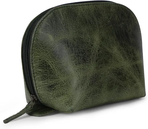 Vista 11 de Estuche de cuero para cosméticos, bolsa de maquillaje de viaje, bolsa de aseo de cuero, bolsa de maquillaje de lujo, bolsa de cosméticos de cuero