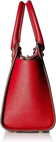 Vista 3 de MICHAEL Michael Kors Selma Medium TZ Satchel para mujer, rojo, talla única