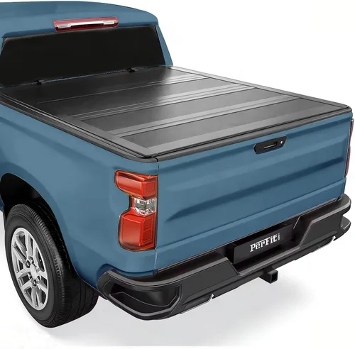 Vista 21 de Perfit Liner Black Flag - Cubierta enrollable suave para caja de camioneta compatible con Chevy Silverado 1500 GMC Sierra 1500 2007-2026 de 5.8