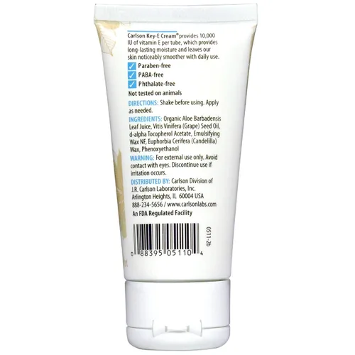 Vista 2 de Carlson Laboratorios Temp Discs/Key E Cream, 0.3 libras