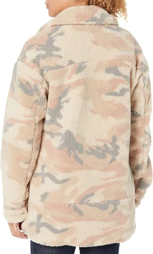 Vista 2 de Levi's - Chaqueta larga de sherpa para mujer (tallas estándar y grande)