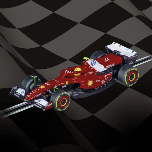 Vista 3 de Carrera GO Ferrari SF-25 L. Hamilton, No.44 (2025) 1:43 Escala Slot Car
