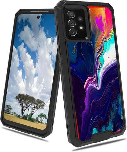 Vista 25 de Funda para Samsung S23 FE Galaxy S23 FE 2 en 1 PC duro de doble capa TPU suave a prueba de golpes Funda protectora para Samsung Galaxy S23 FE 6.4