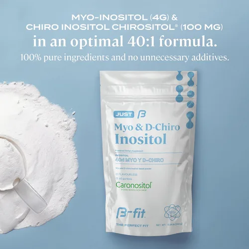 Vista 5 de B-FIT B NAC + Just Inositol - Suplemento de N-acetil cisteína - 60 cápsulas - 600 mg por cápsula - Suplemento de mio-inositol y D-Chiro Inositol
