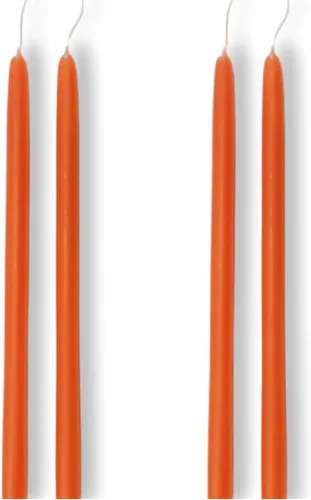 Vista 31 de Candlestock Velas cónicas de cera de abejas – 1/2 pulgada de diámetro, cera de abeja pura 100% natural de Estados Unidos, mecha de algodón, sin