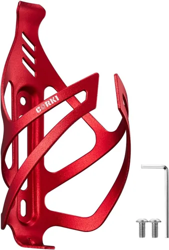 Vista 15 de Corki Cycles - Soporte para botella de agua para bicicleta de aleación de aluminio, jaula universal para botellas de agua para bicicletas