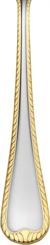 Vista 7 de Mikasa Cameo Gold - Juego de cubiertos de 65 piezas, servicio para 12