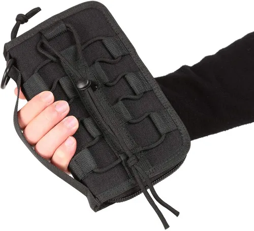 Vista 6 de Pasaporte cartera titular para hombres y mujeres viaje impermeable tarjeta de crédito y dinero bolsa multifuncional familia cremallera teléfono