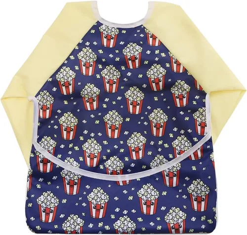 Vista 15 de Babero impermeable con mangas y bolsillo, 6-24 meses