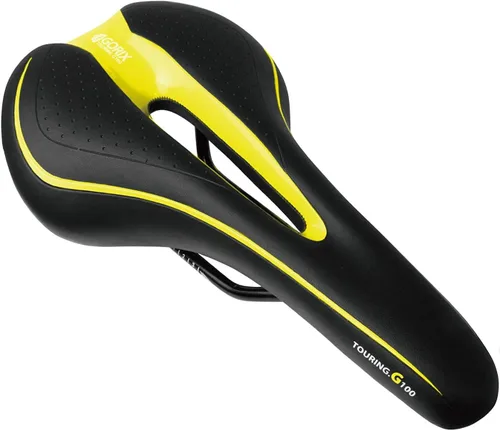 Vista 12 de Sillín GORIX para Bicicleta Cómodo con Cojín y Riel para Bicicleta de Montaña y Carretera para Hombres y Mujeres (GX-C19)