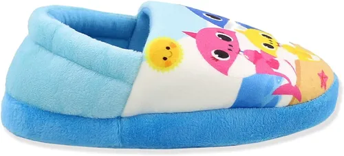 Vista 5 de Baby Shark Pantuflas Aline de felpa para niños pequeños