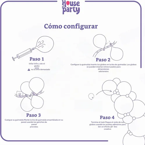 Vista 4 de HOUSE OF PARTY Kit de guirnalda de globos de Navidad Kit de arco de globos de Navidad en rojo y blanco con globos en forma de bastón de caramelo