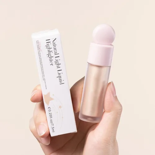 Vista 9 de Resaltador líquido de maquillaje - Resaltadores faciales y luminizadores, resaltadores de maquillaje para un brillo natural de larga duración