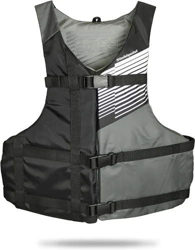 Vista 5 de Stohlquist FIT Chaleco salvavidas para adultos de gran tamaño, aprobado por la Guardia Costera de Estados Unidos, PFD para hombres y mujeres