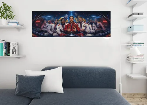 Vista 5 de Póster de la lógica de rapero Merch The Incredible True Story Cool Wall Art Poster 36x12