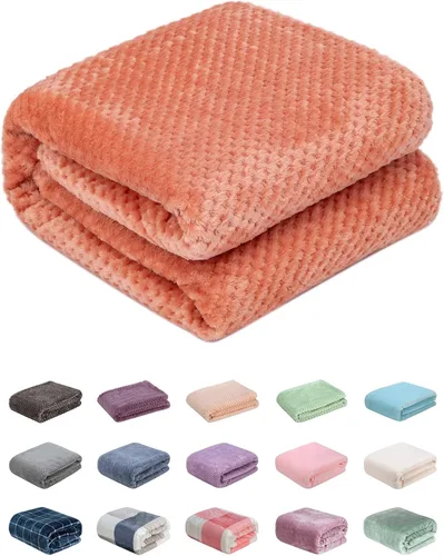 Vista 66 de Manta difusa o manta mullida para bebé, suave y cálida y acogedora manta de lana de coral para niños pequeños, bebés o recién nacidos, para cuna