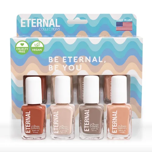 Vista 10 de Juegos de Esmalte de Uñas en Pastel Eternal para Mujeres (CANDY PASTELS) - Juego de Esmalte de Uñas en Pastel para Niñas - Juego de Esmalte de Uñas