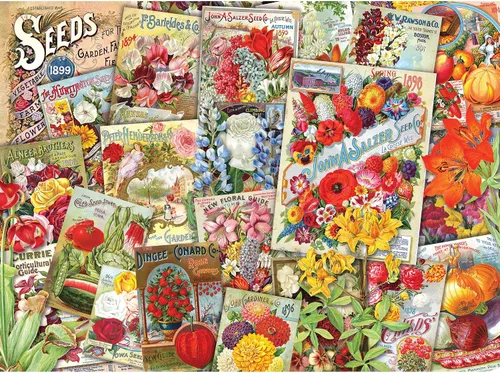 Vista 9 de RoseArt - Colección Smithsonian Archives - Etiquetas de cajas de frutas - Rompecabezas de 1000 piezas para adultos