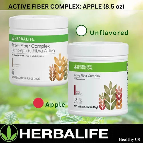 Vista 8 de Herbalife Complejo de fibra activa sabor manzana (7.4 oz 7.41 oz)