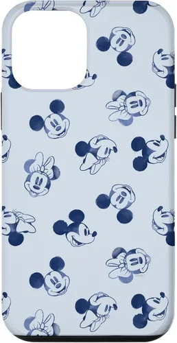 Vista 16 de Funda retro para iPhone 16 Disney Minnie y Mickey Mouse Icon Faces Vintage Art Retro