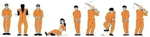 Vista 2 de Modelo Power N Prisoners, Naranja (9) MDP1377