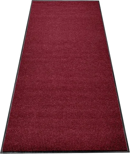 Vista 37 de LuxUrux Tapete de goma duradero para puerta, resistente, interior/exterior, fácil de limpiar, impermeable, patio, garaje, tapete comercial