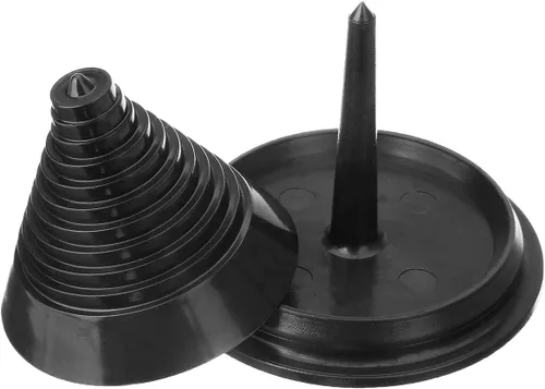 Vista 6 de Afilador de cuchillas para cortacésped, 4 piezas, universal, multiafilado, rotativo, afilador para taladro eléctrico, taladro manual y equilibrador