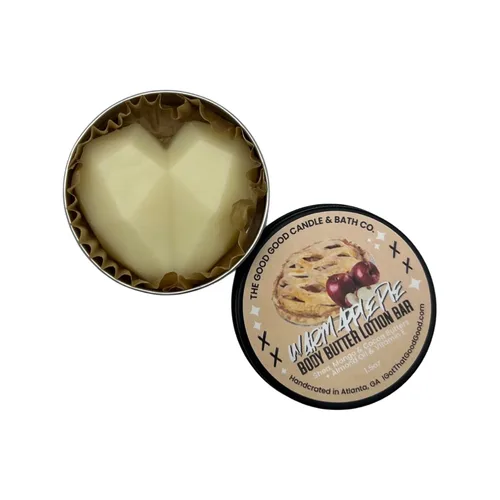 Vista 2 de Barra de loción de manteca de karité (pastel de manzana caliente) 1.5oz
