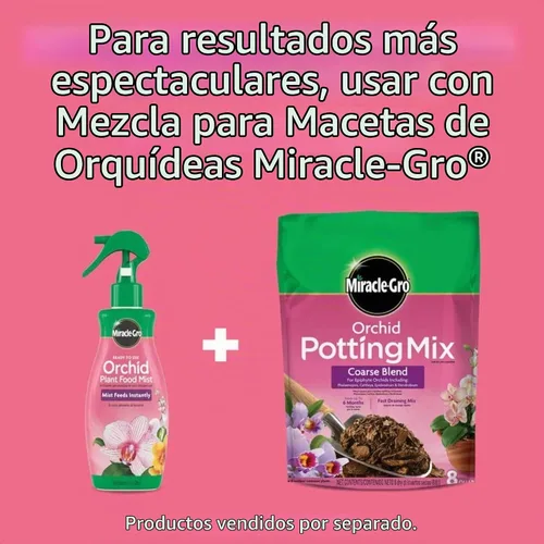 Vista 7 de Miracle-Gro Orchid Plant Food Mist 8 onzas (paquete de 6)