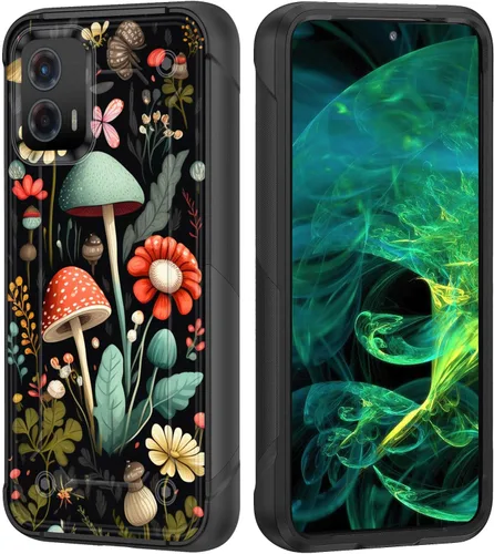 Vista 8 de Funda para Moto G Stylus 5G 2023, resistente de doble capa de policarbonato duro y silicona suave, resistente a prueba de golpes, funda protectora