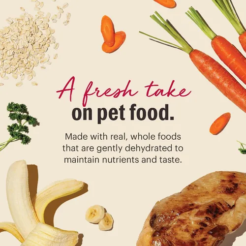 Vista 4 de The Honest Kitchen, comida para perros de grado humano de grano entero deshidratado Wholemade™ - Comida completa y equilibrada o cobertura - Pollo