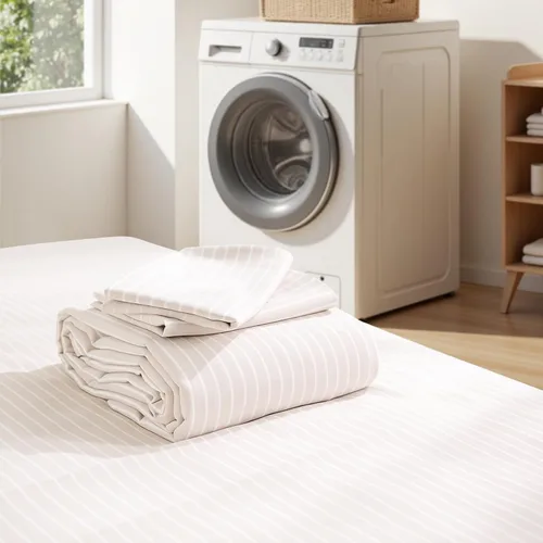 Vista 23 de NEXHOME PRO Funda de edredón Twin XL 100% algodón lavado, transpirable, duradera, texturizada, similar al lino, juego de ropa de cama para el hogar