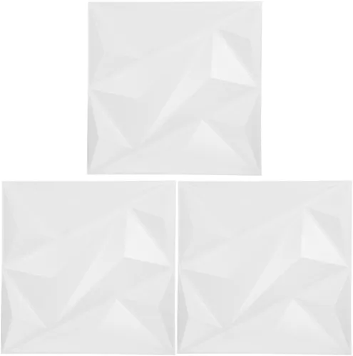 Vista 10 de Uonlytech Papel pintado 3 unids Panel de pared tridimensional Oficina Decore La Oficina Decoración de la Pared para Lobby 3D Pared