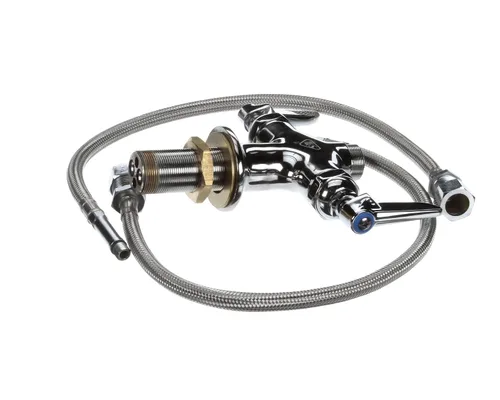 Vista 4 de T&S Brass B-0200-LN - Grifo doble para despensa, cromado
