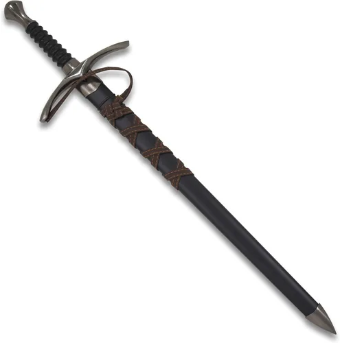 Vista 4 de Medieval Warrior Espada corta templaria con vaina