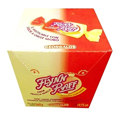 Vista 2 de F LYNN PUFFS (caramelos masticables surtidos) (Tutti-Frutti, 70 piezas)