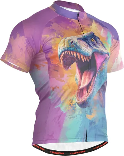 Vista 14 de Camiseta de ciclismo de manga corta para hombre Multi-Color 1