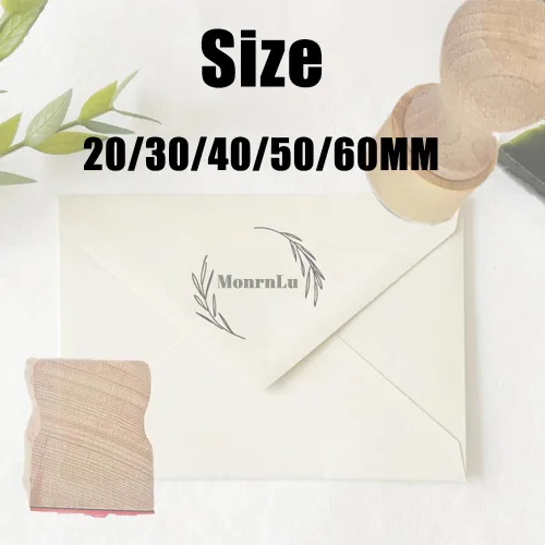 Vista 4 de Sello de goma personalizado, añade tu texto/foto/logotipo, sello de diseño personalizado, crea tu propio sello para sello de dirección de retorno
