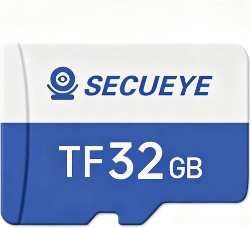 Vista 8 de SECUEYE - Tarjeta de memoria TF de 64 GB clase 10 FAT32 de alta velocidad de lectura/escritura 24/7 grabación para cámara de seguridad Dash Cam