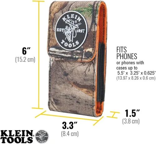 Vista 2 de Klein Tools 55563 Tradesman Pro Camo - Soporte para teléfono, tamaño grande