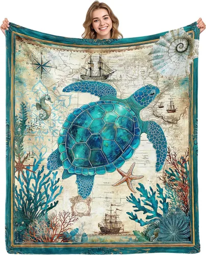 Vista 12 de Manta de animales del zoológico, regalos para los amantes del bosque, animales salvajes, oso, búho, sika, ciervo, ardilla, mapache, zorro, conejo