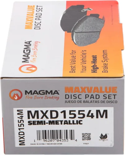 Vista 5 de MAGMA MaxValue MXD1554M Pastillas de freno semimetálicas, traseras
