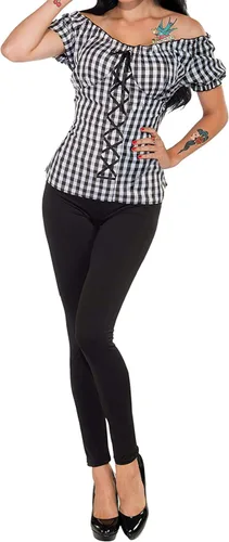 Vista 3 de Forum Novelties Disfraz retro de rock babs para mujer