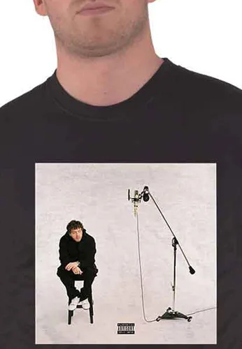 Vista 3 de Jack Harlow Funda para álbum de camiseta oficial unisex, color negro