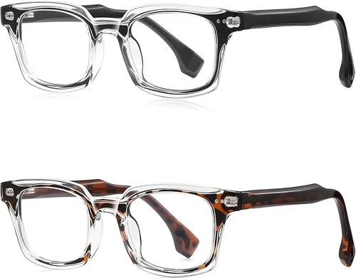 Vista 18 de Gafas Cuadradas Luz Azul Silvaria