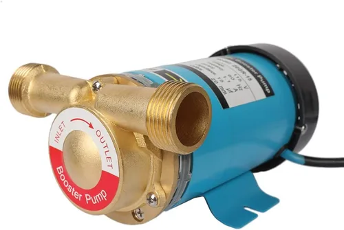 Vista 3 de Bomba de presión para el hogar, 115V/60HZ 120W Bomba de circulación de salida de 1 pulgada Bomba automática de refuerzo de ducha con interruptor