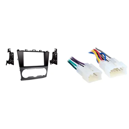 Vista 3 de Metra 95-8907HG Kit de tablero doble DIN para Subaru Impreza 2015-2021 - Forester - WRX - WRX STI - XV Crosstrek - Vehículos Crosstrek (negro)