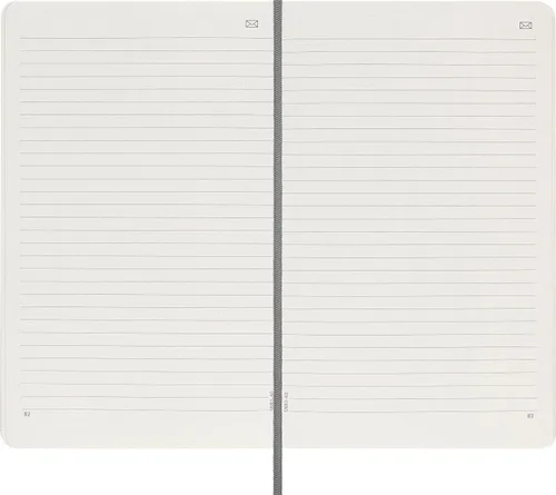Vista 6 de Moleskine Cuaderno inteligente, grande, a rayas, negro, tapa blanda (5 x 8.25) Large 5" x 8.25" Smart Notebook with 144 Ncoded ruled pages for the