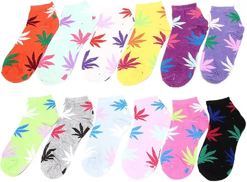 Vista 2 de Paquete de 12 calcetines para mujer, varios colores tamaño 911